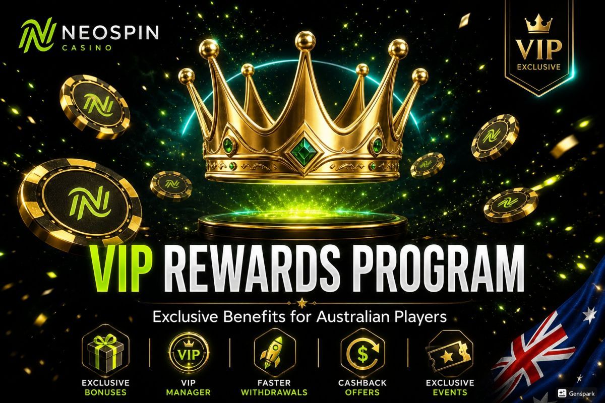 Neospin VIP rewards and loyalty perks